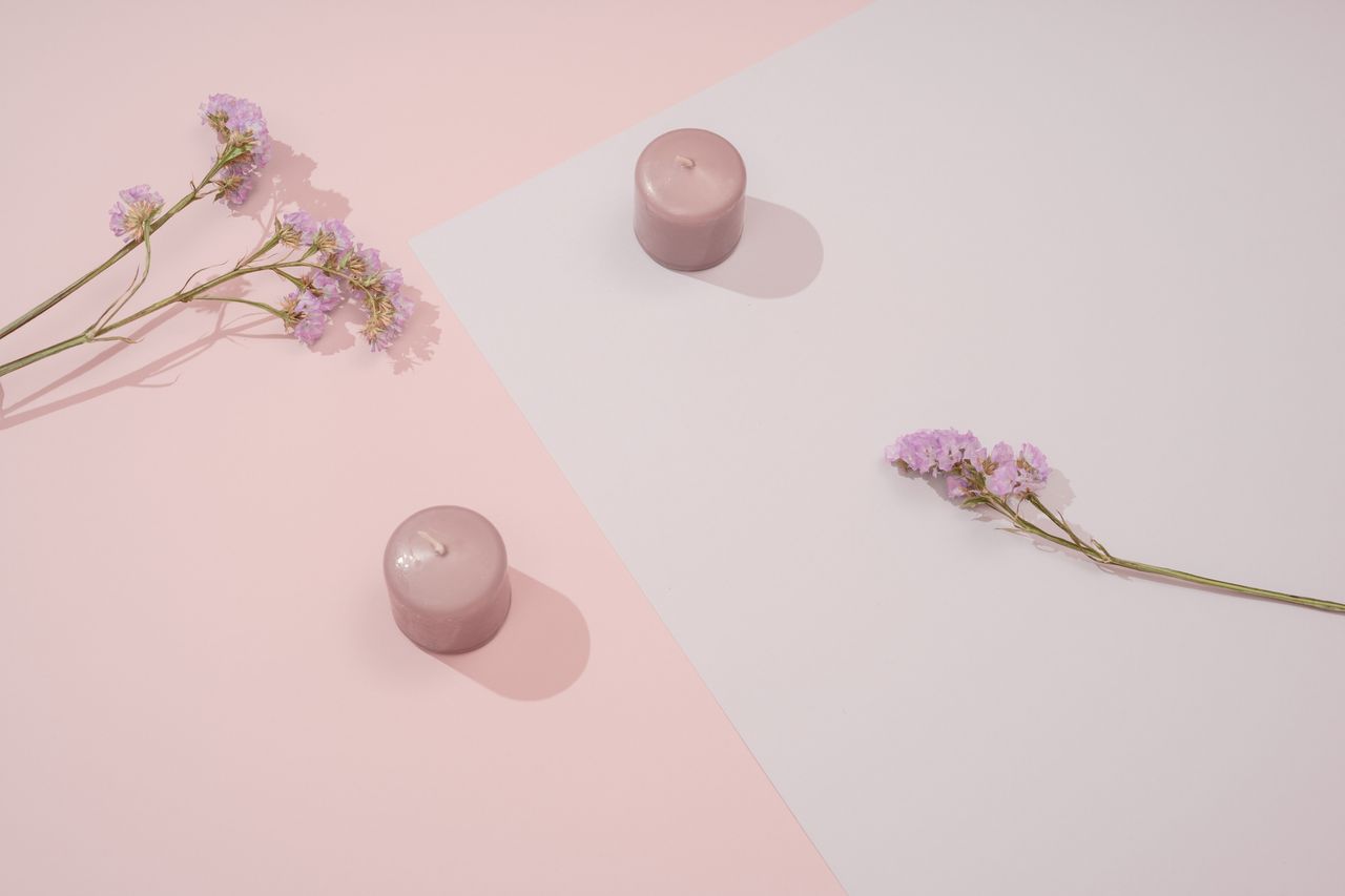 Rose & Amber — Floral scented candle